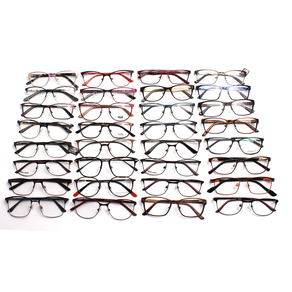 Clearance Wholesale Metal Eyewear Unisex Frame Optical Eye Glass Men Mixed Order High Quality Spectacle Women Eyeglasses Frames