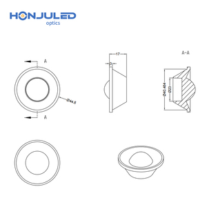 HONJU PMMA Optical Zoom Lens Component
