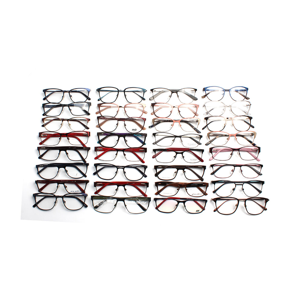 Clearance Wholesale Metal Eyewear Unisex Frame Optical Eye Glass Men Mixed Order High Quality Spectacle Women Eyeglasses Frames
