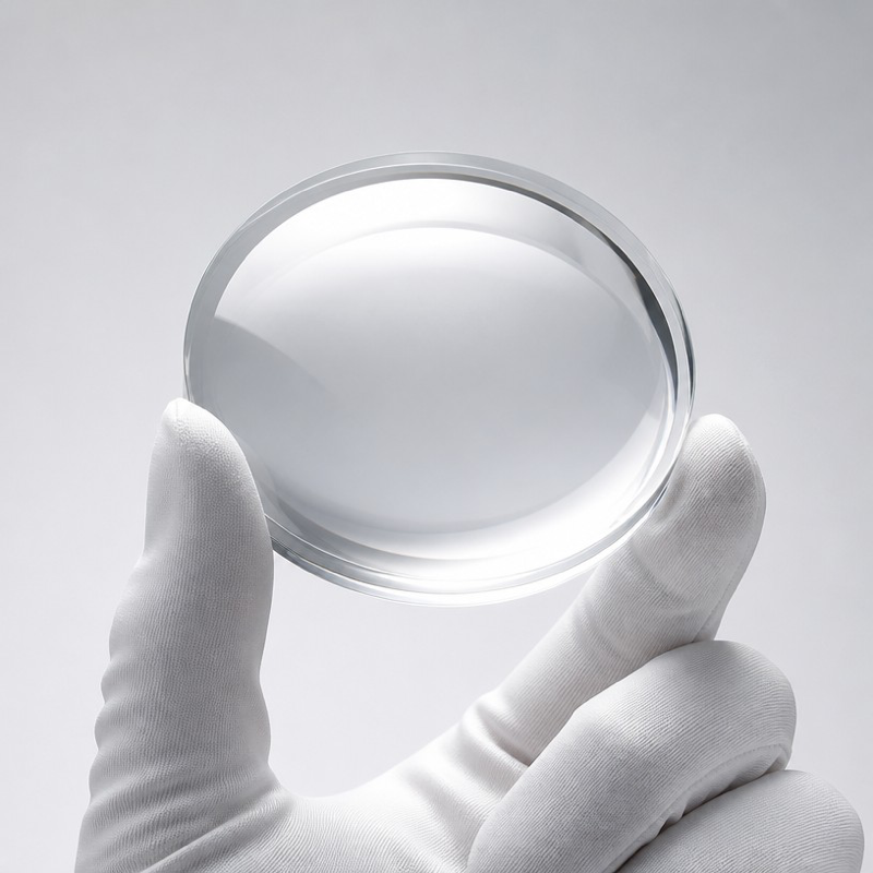 ZHENG HE Wholesale 1.60 MR-8 Spherical Optical Lenses HMC Coating High Quality 75mm Eyewear Lenses Two-piece Pair Design