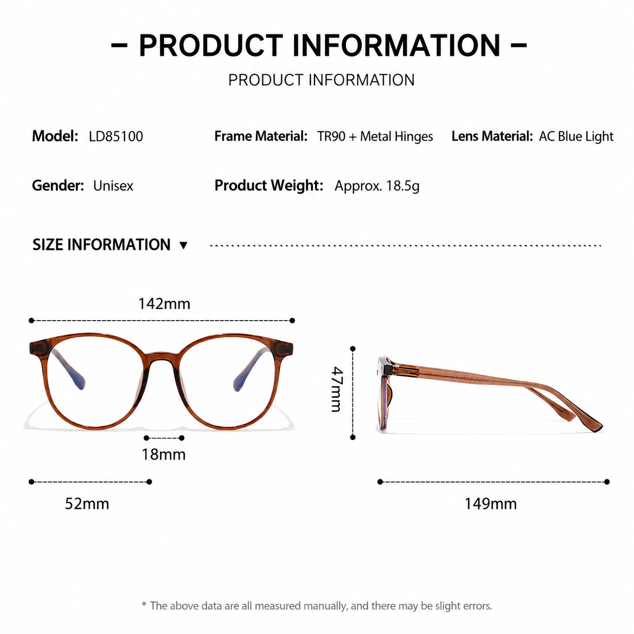 Custom Logo Small MOQ TR90 Lightweight Optical Frame OEM ODM Sunray Eyewear Full Rim Custom Prescription Glasses