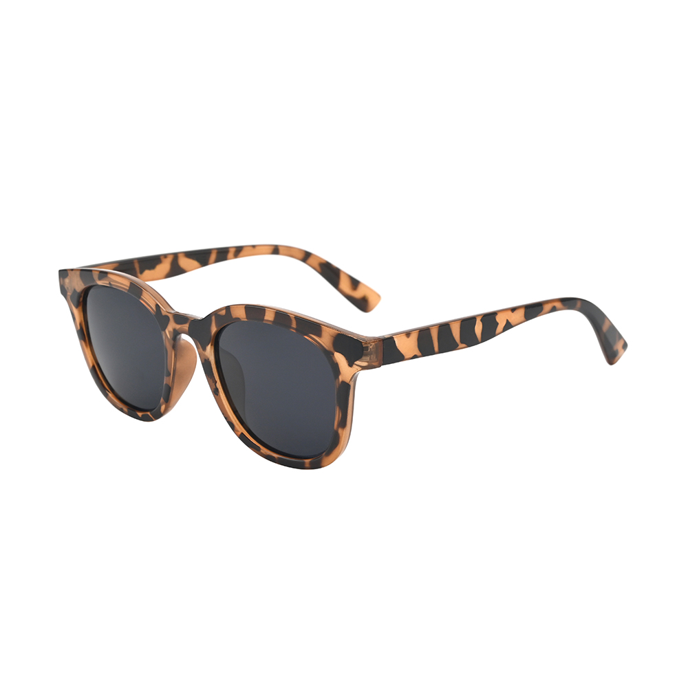Wenzhou Lenlook Sunglasses Wholesales Black TR90 Round Women Sunglasses Polarized Logo Custom