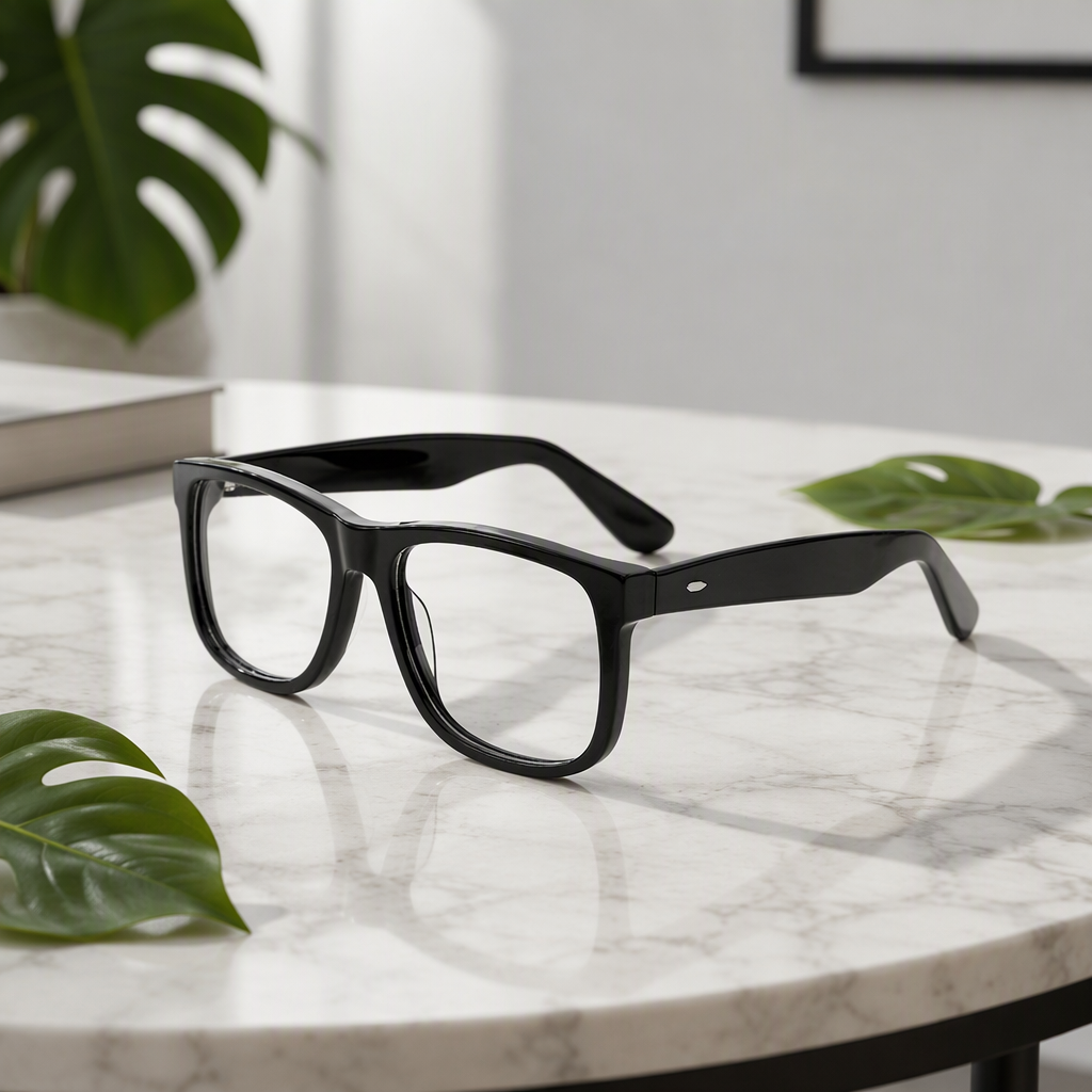 Best Selling Handmade Acetate Optical Glasses Blue Light Blocking Full Rim Narrow Oval Frame For Reading Office Daily Women Men