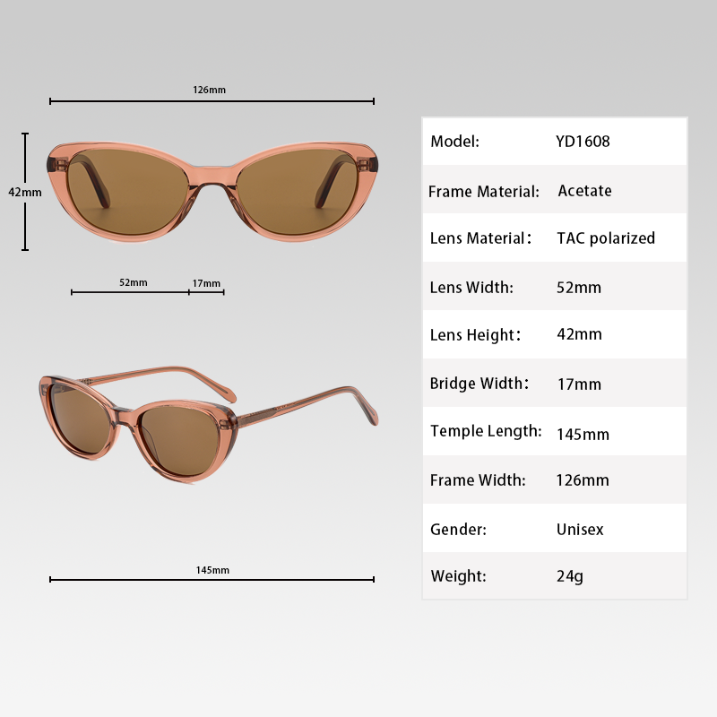 Wholesale Eco-Friendly Acetate Frame Anti Blue Light Optical Glasses Cat Eye Narrow Design Lightweight for Outdoor Street Women