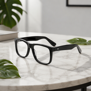 Handmade Acetate Optical Glasses Blue Light Blocking Oval Frame