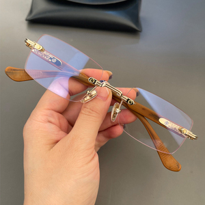 Luxury Retro Rectangle Optical Glasses