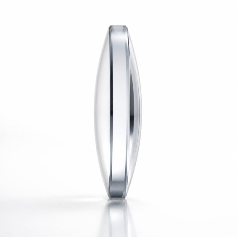 ZHENG HE Wholesale 1.60 MR-8 Spherical Optical Lenses HMC Coating High Quality 75mm Eyewear Lenses Two-piece Pair Design