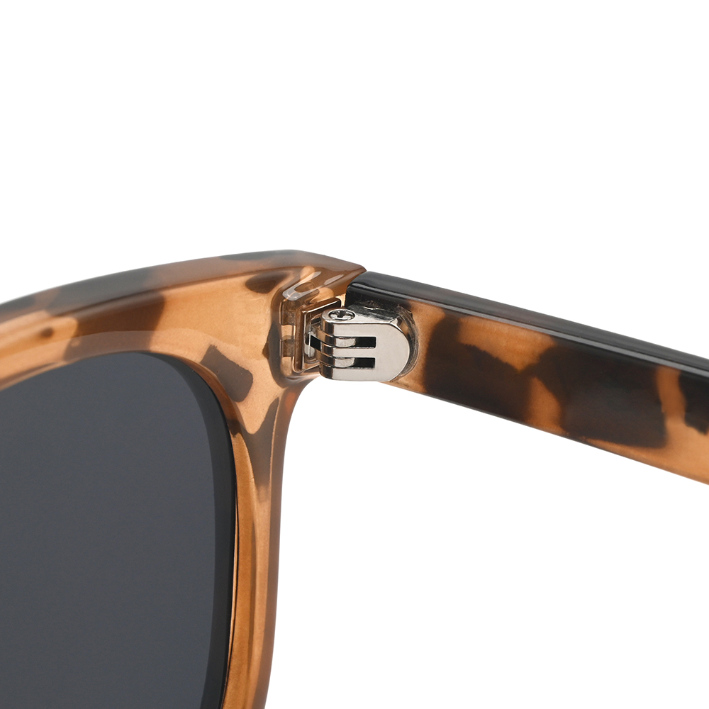 Wenzhou Lenlook Sunglasses Wholesales Black TR90 Round Women Sunglasses Polarized Logo Custom