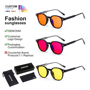 High Quality TR90 Frame Melatonin Protection Orange Red PC Lens Sleep Aid Glasses